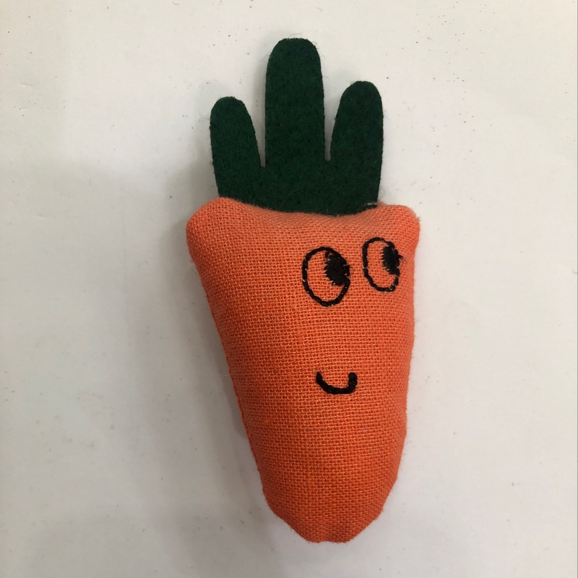 Lovely linen carrot 🥕 details Picture