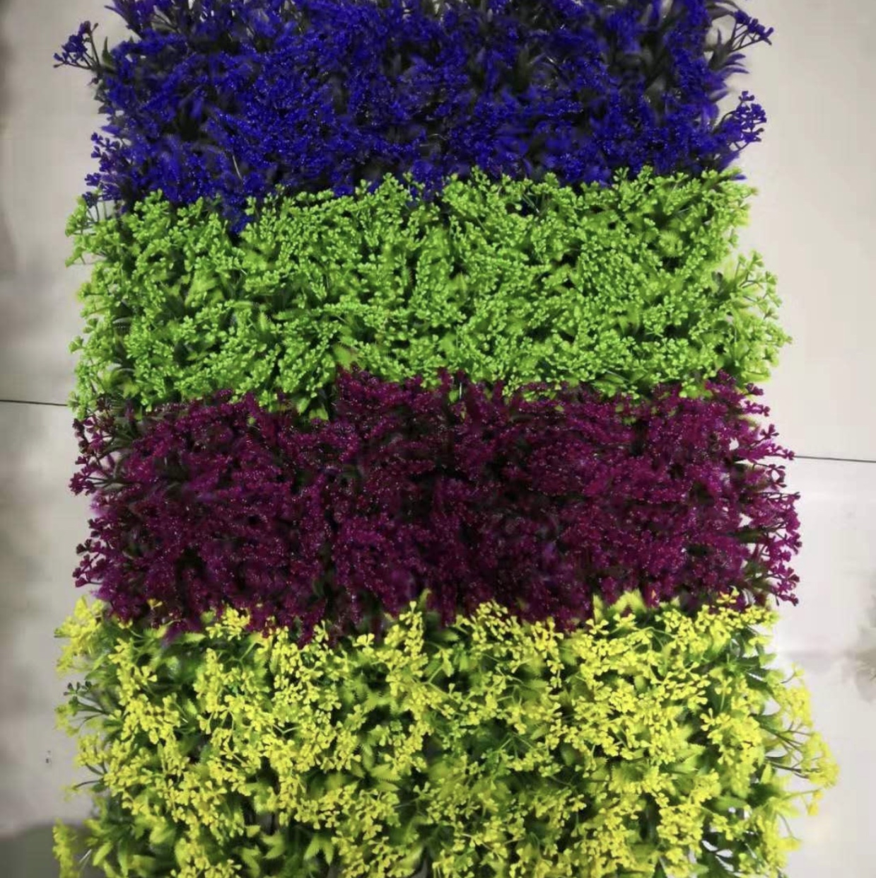 Simulation of plant wall balcony green plant decoration indoor metope green lawn plastic artificial flowers artificial image background wall (40 ✖ ️ 604 ⃣ ️ lawn) thumbnail