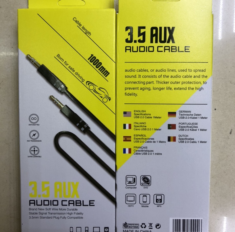 Dual alloy audio cable