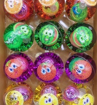 儿童玩具水球七彩跳跳球水晶弹力球水果卡片