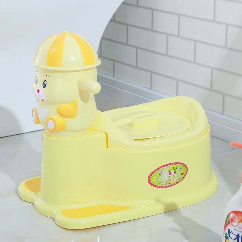 Direct sales children's toilet, portable toddler toilet, plastic cartoon baby toilet bowl 8027 details Picture