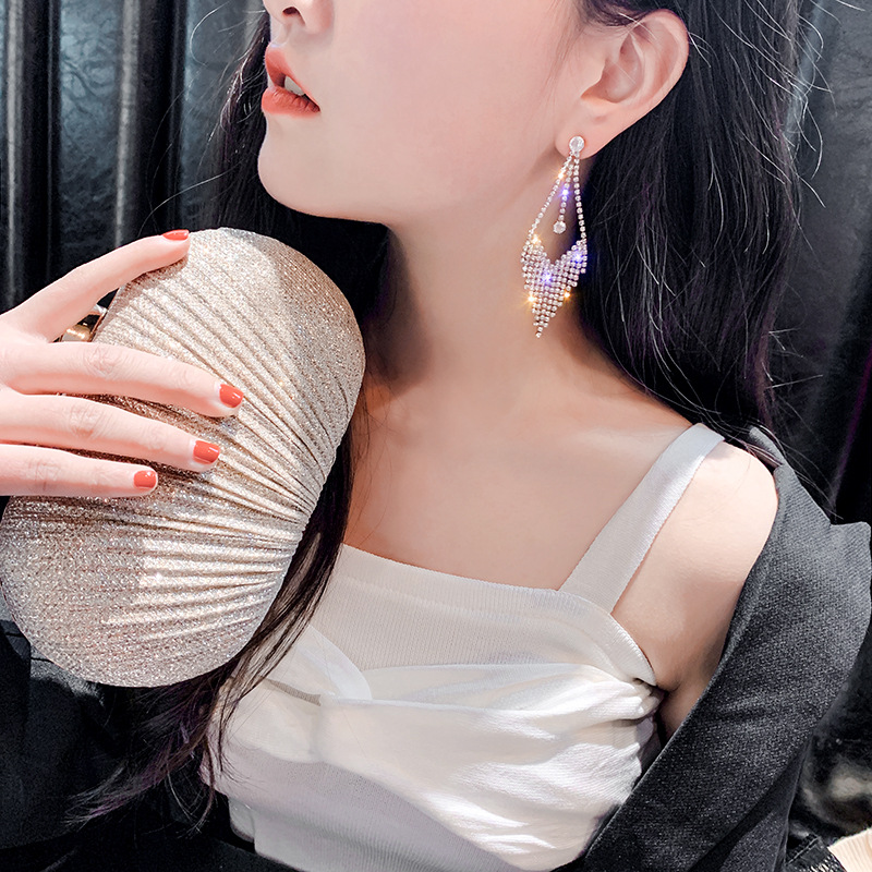 厂家直销2020新款925银针耳饰快手抖音直播货源韩版流行饰品大气百搭显瘦脸时尚欧美风地摊小饰品批发直供详情图7