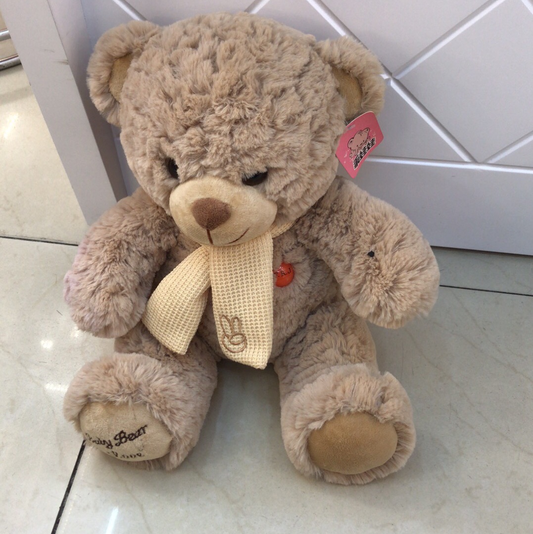 Plush plush toy manufacturers direct sales boutique doll small scarf bear hug pillow plush thumbnail