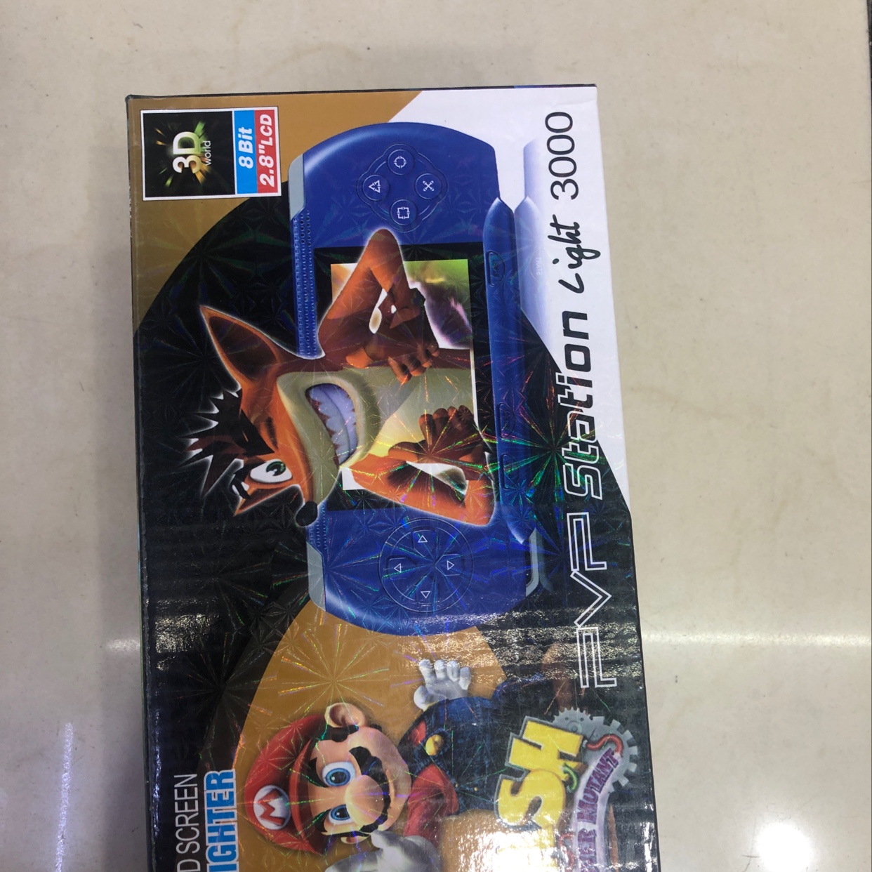 SY966 card insertion color large screen 9999 all-in-one game console Handheld game console export Specification image