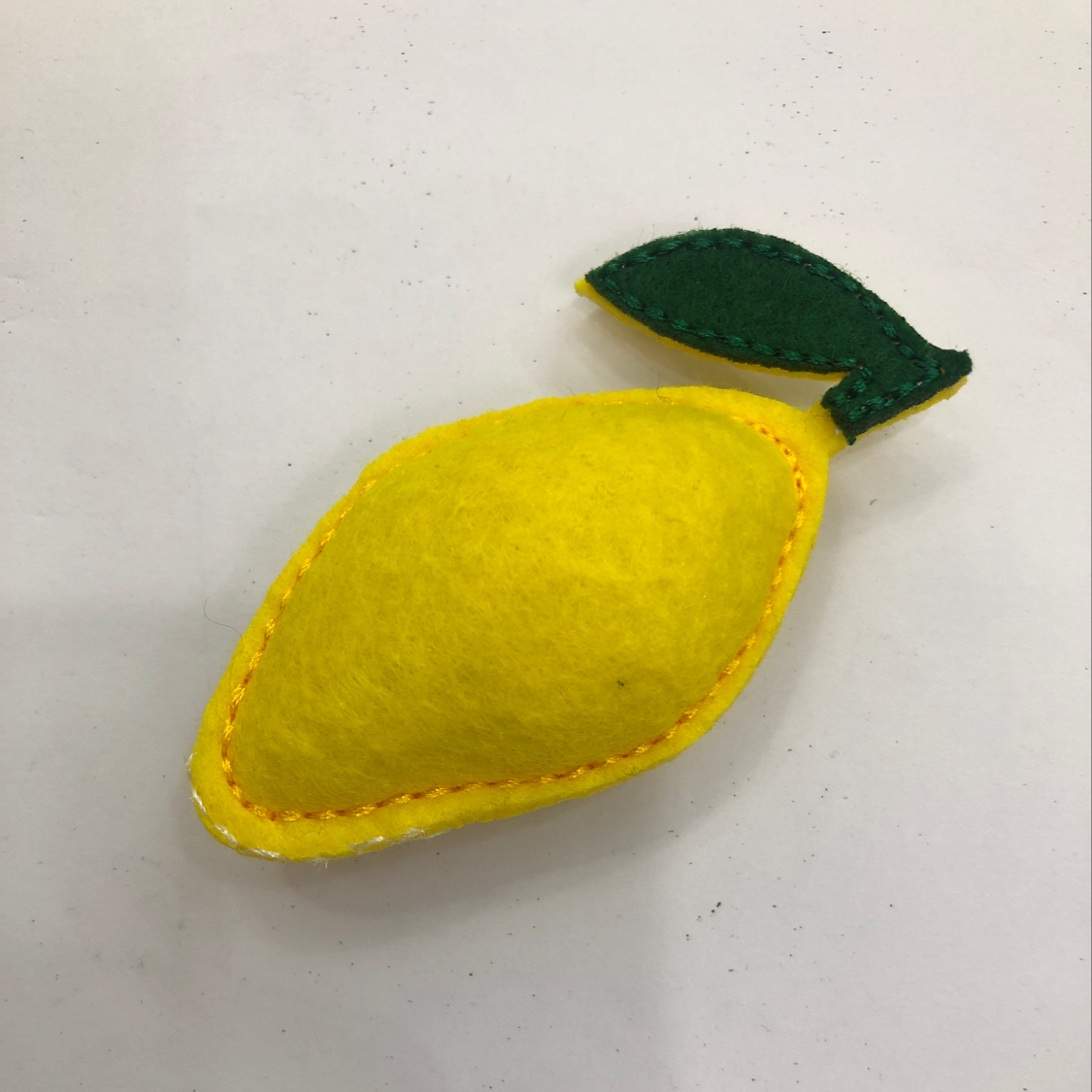 Felt makes cute lemon 🍋