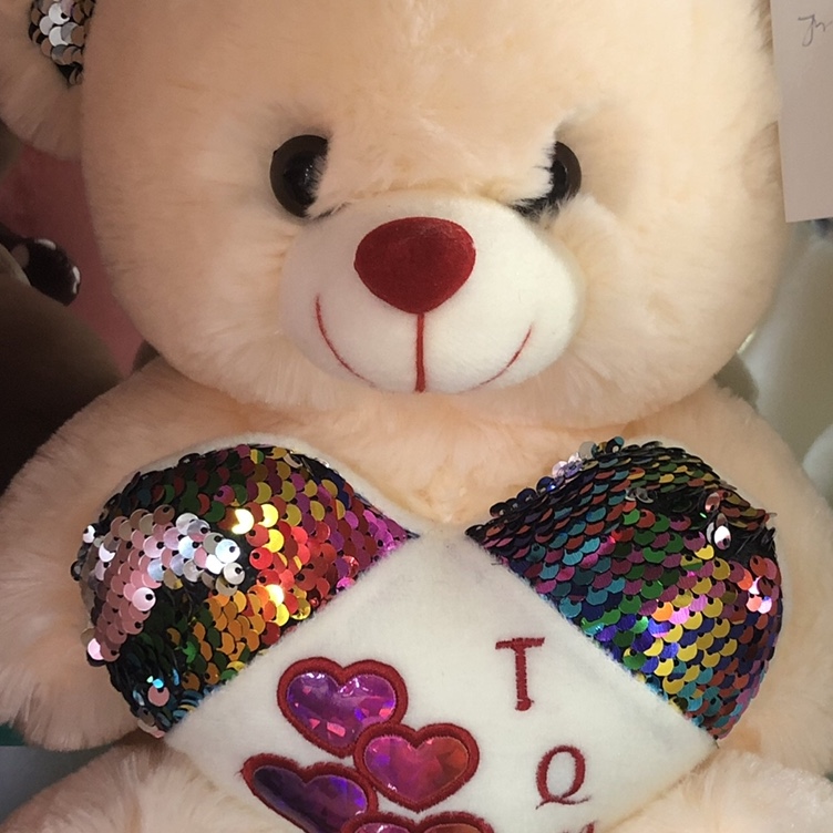 30cm teddy bear 160pcs per piece, two-color mixed set