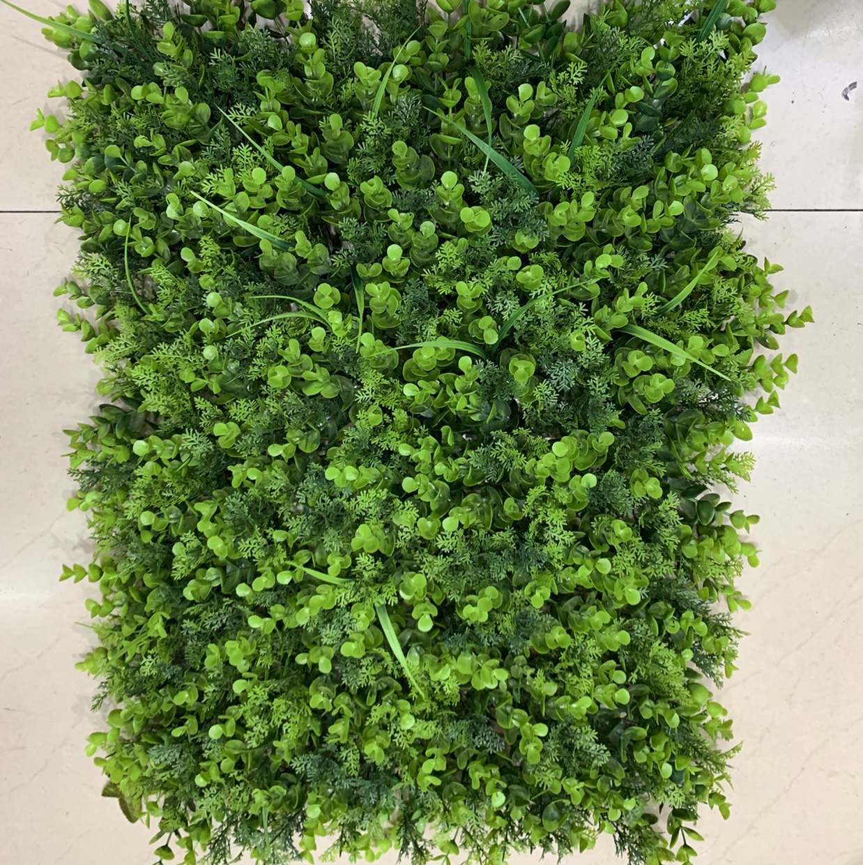 Green plant simulation plant background tracery wall of sitting room metope adornment wall fake grass artificial plastic lawn balcony door head (40 ✖ ️ 60 mixed eucalyptus) thumbnail