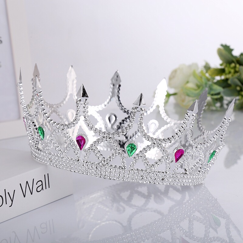 New crown Prince Crown Adult crown ornaments Birthday party Prince crown
