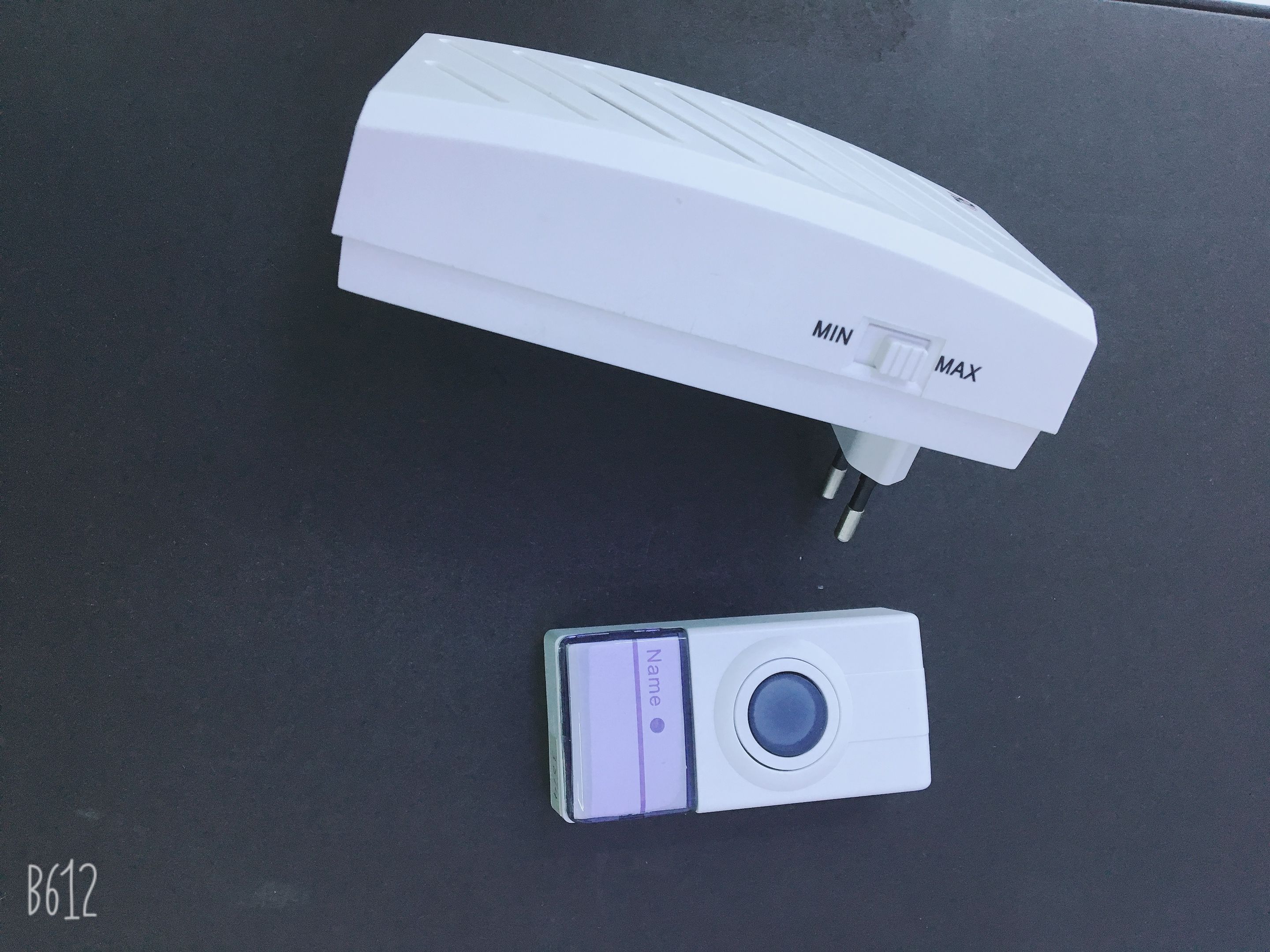 Wireless doorbell household DC remote controlled electronic elderly pager 3814 thumbnail