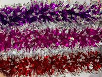 Christmas white grid machete color