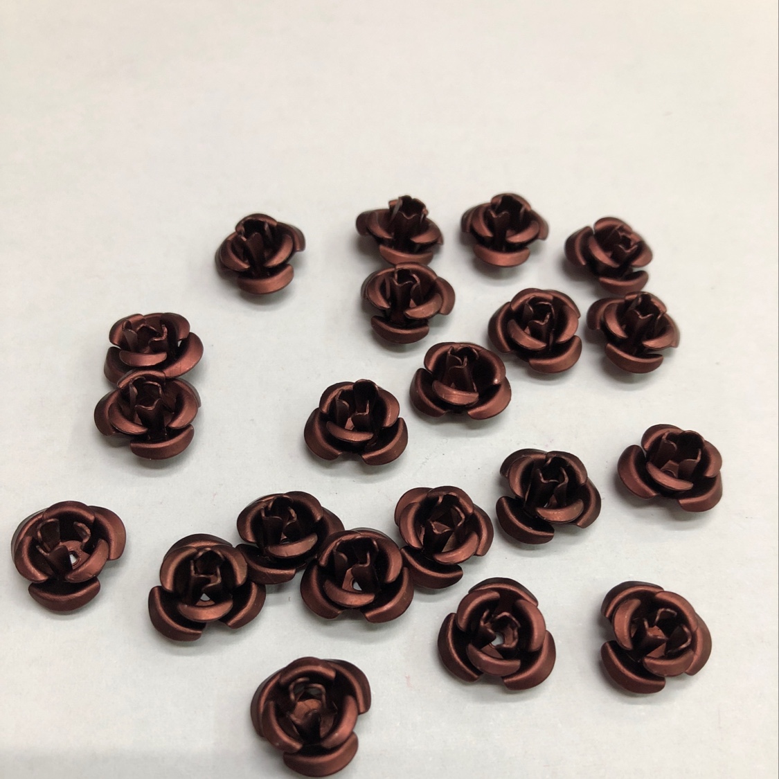 Yiwu Choucheng Ziying Jewelry Accessories Store Korean Rose 10mm three-petal 40# color