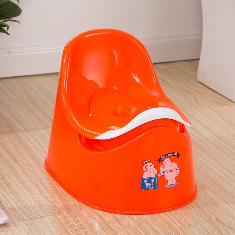 Direct sales and in-stock children's toilet, portable toddler toilet, plastic cartoon baby toilet bowl 8073 details Picture