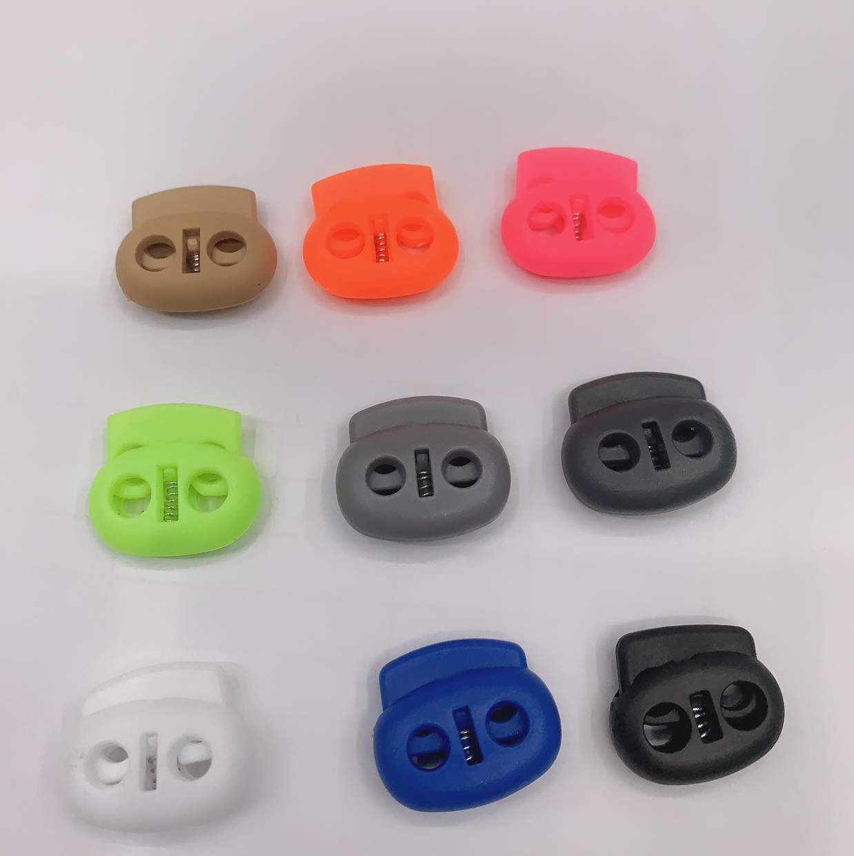 库存颜色无边胖猪鼻扣弹簧扣产品图