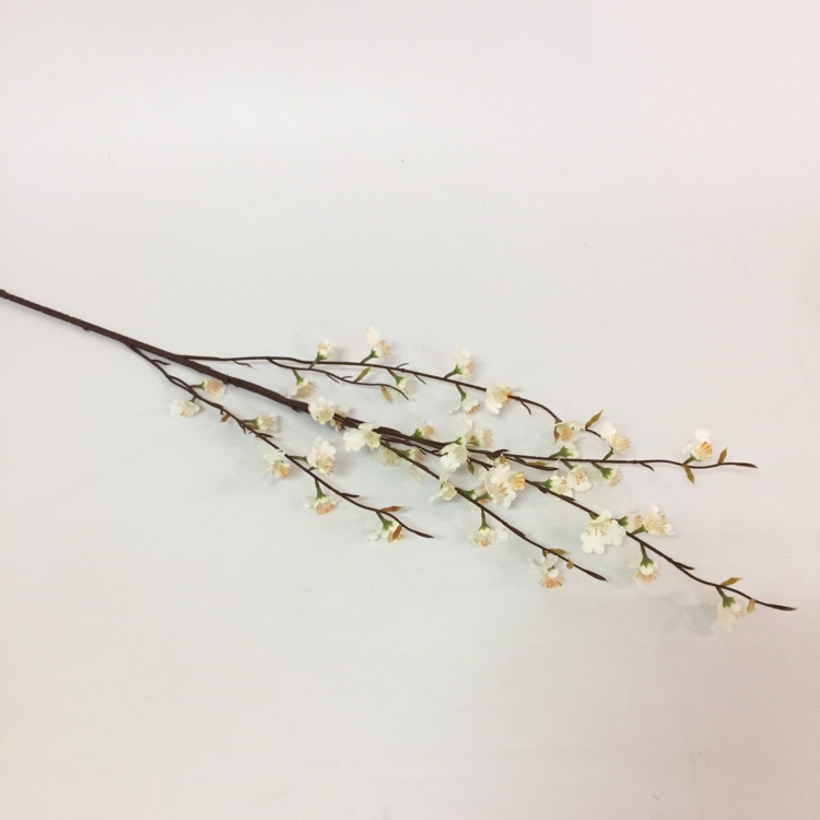 单枝春色非洲跳舞兰仿真花单枝花绢花假花摆放花艺细节图