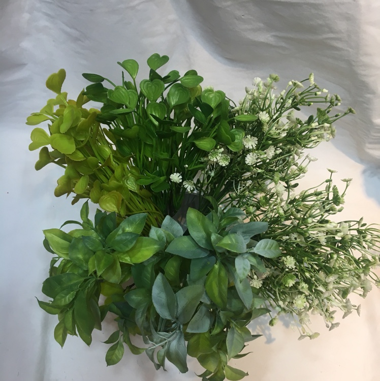 厂家直销仿真花仿真植物山楂叶家居装饰婚庆装饰