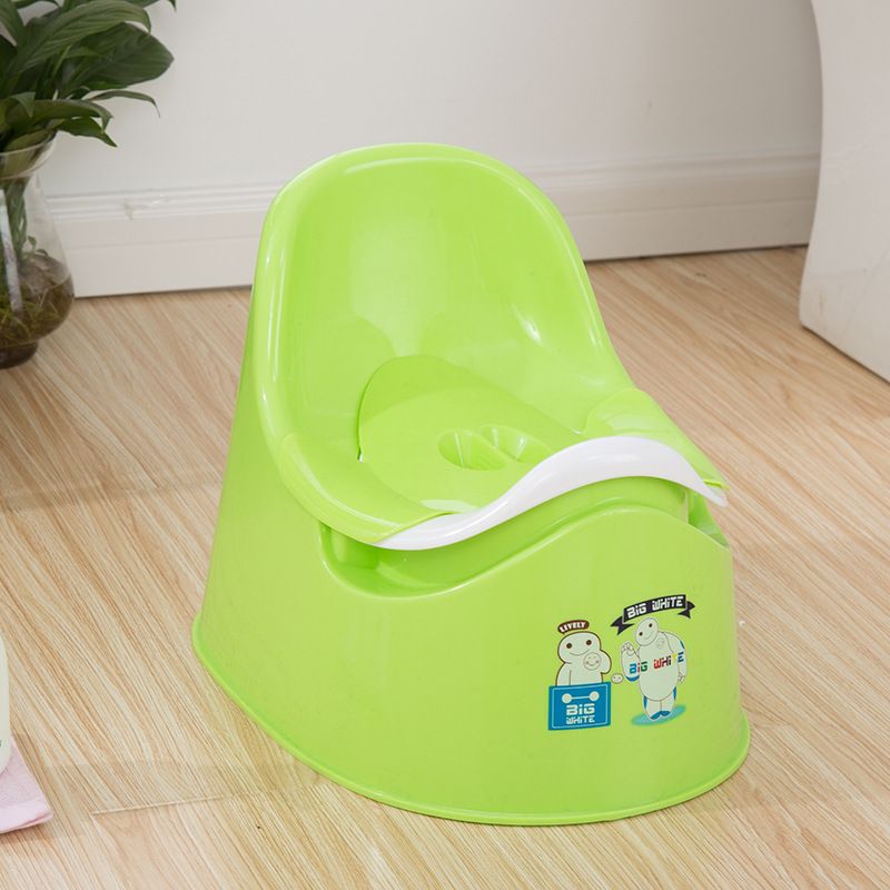 Direct sales and in-stock children's toilet, portable toddler toilet, plastic cartoon baby toilet bowl 8073 Specification drawing