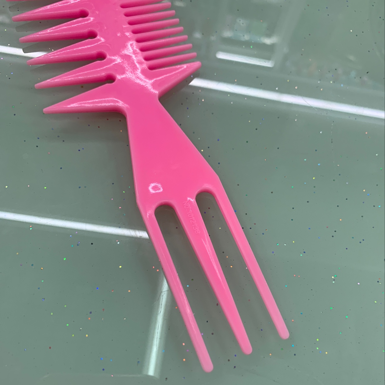 1012138美发叉梳头梳细节图