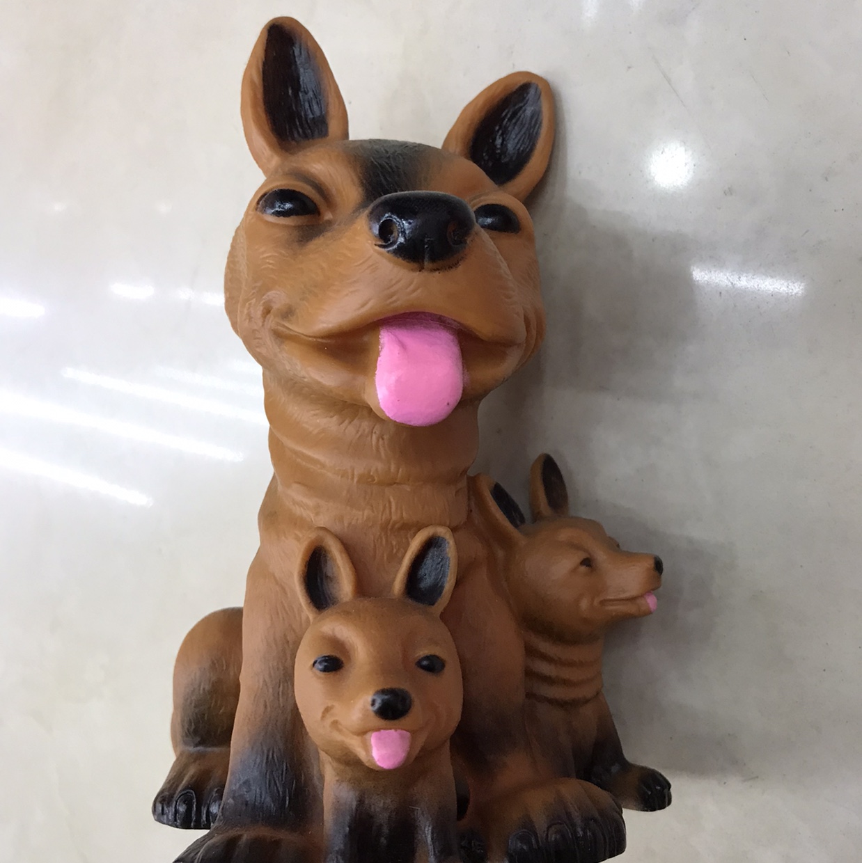 Keep out the glue children baby toy dog sound to scream dog son female dog wisdom benefit toy environmental protection thumbnail