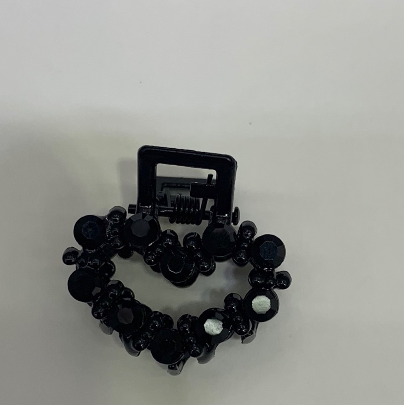 Retro fashion trend black small claw clip 2