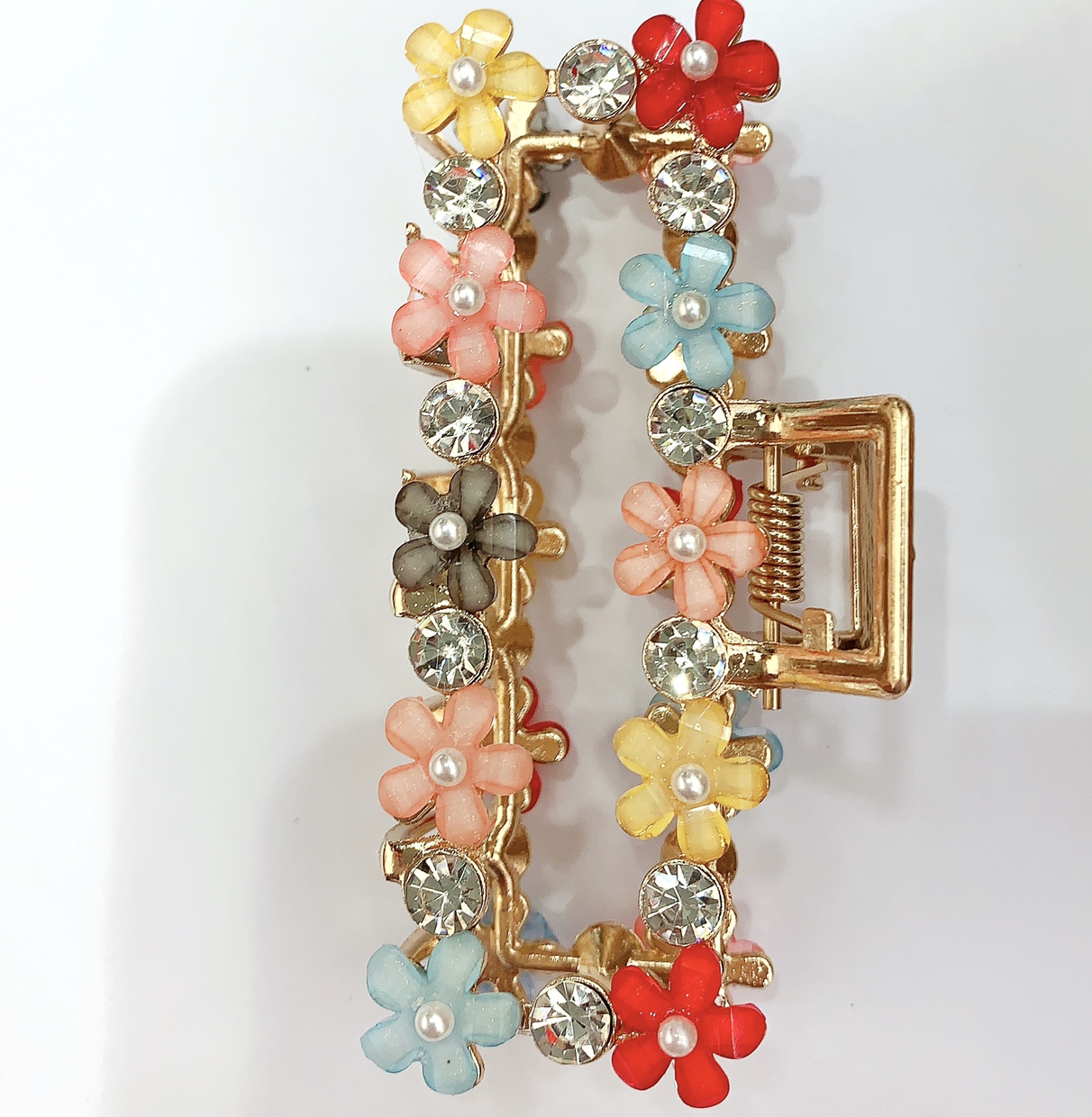 Plum blossom claws, a pack of 6 colors, environmentally friendly alloy material, novel style, thumbnail