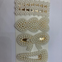 Pearl duck clip, many styles, 8 cm size,