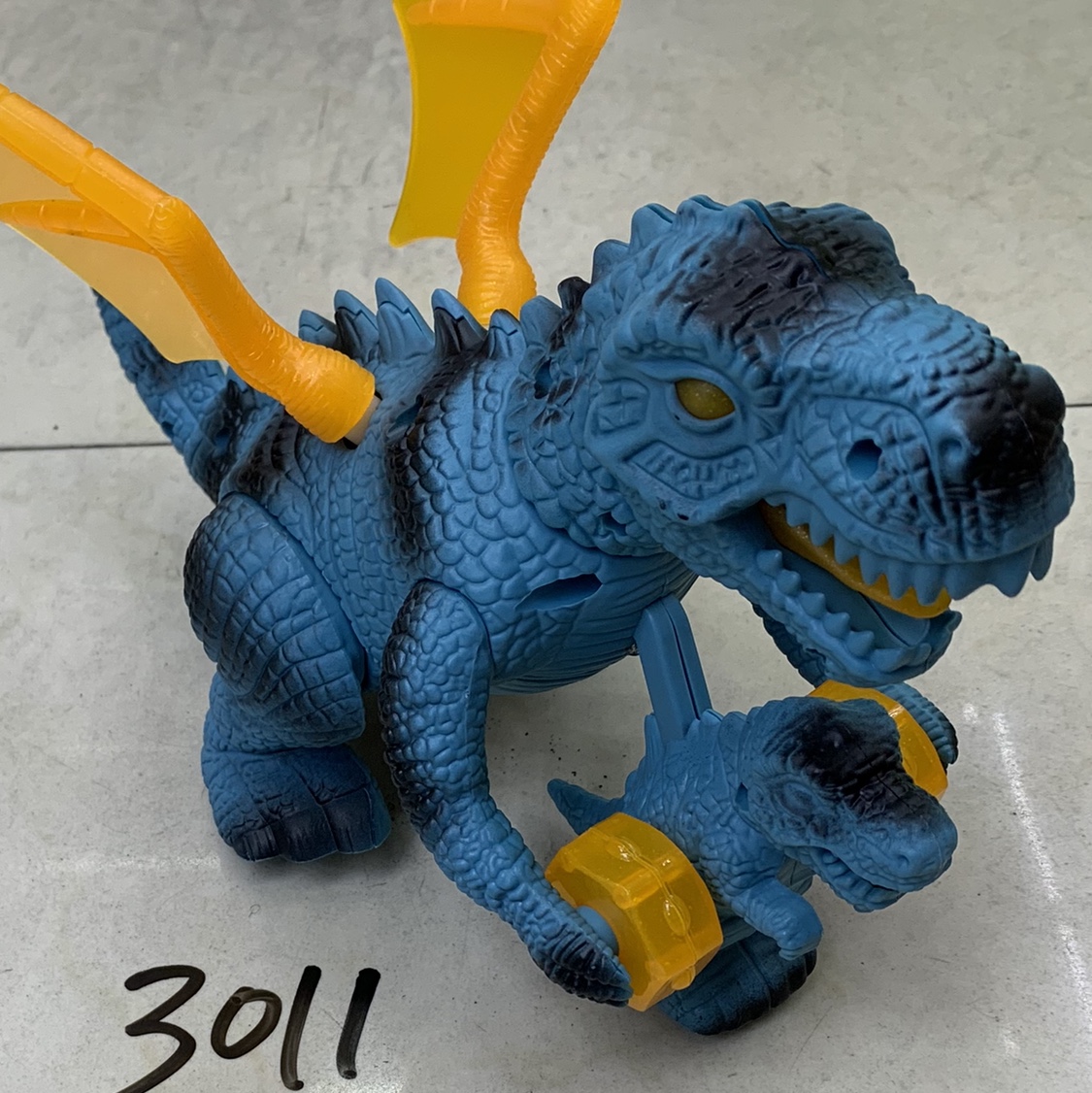 Electric walking dinosaur