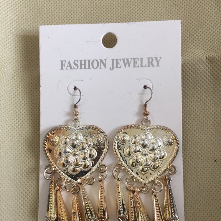 Iron sheet earring
