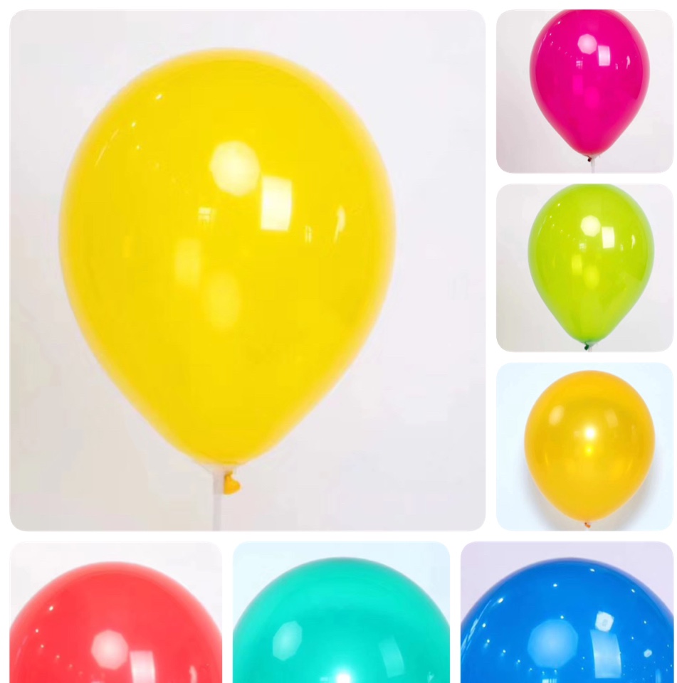 水晶装饰气球：婚庆、生日、展会、派对、庆典装饰，场景布置，金色婚礼，儿童气球白底实物图