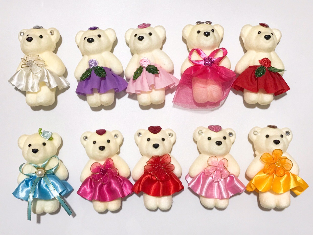 Foam bear bouquet gift Box packing material New woolen doll cartoon offers free shipping