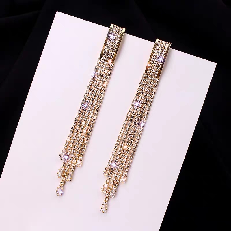 厂家直销2020新款925银针耳饰快手抖音直播货源韩版流行饰品大气百搭显瘦脸时尚欧美风地摊小饰品批发锆石耳饰详情图8