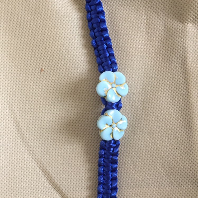 Peach blossom bracelet pendant