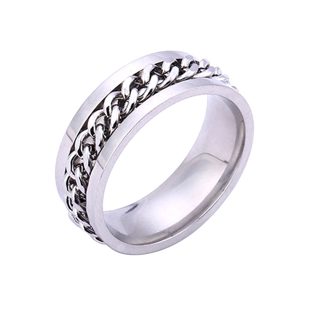 Douyin hot style beer open bottle stainless steel ring fashion trend for men and women thumbnail