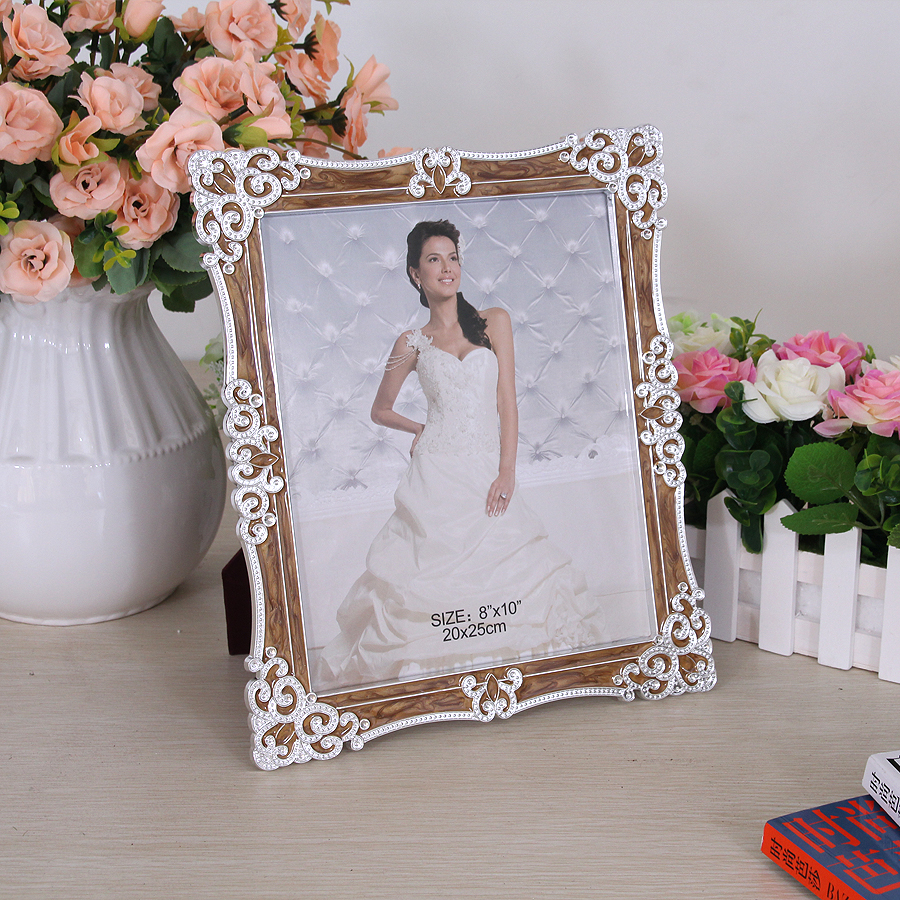 义乌好货 相框批发 欧式唯美创意银色 滴油 影楼创意7寸 709A详情图2