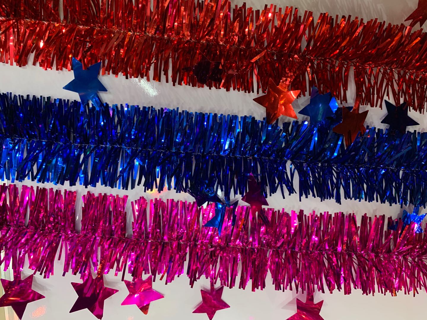Christmas pure color five star stripe thumbnail