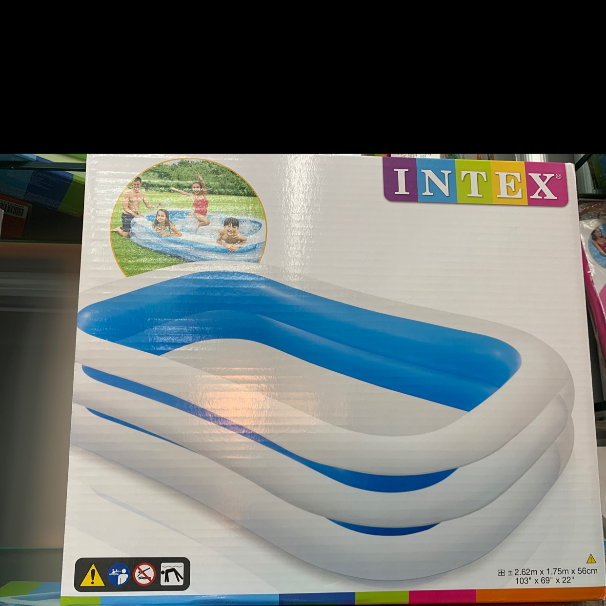 564883 شركة INTEX، مسبح الأسرة الصغيرة