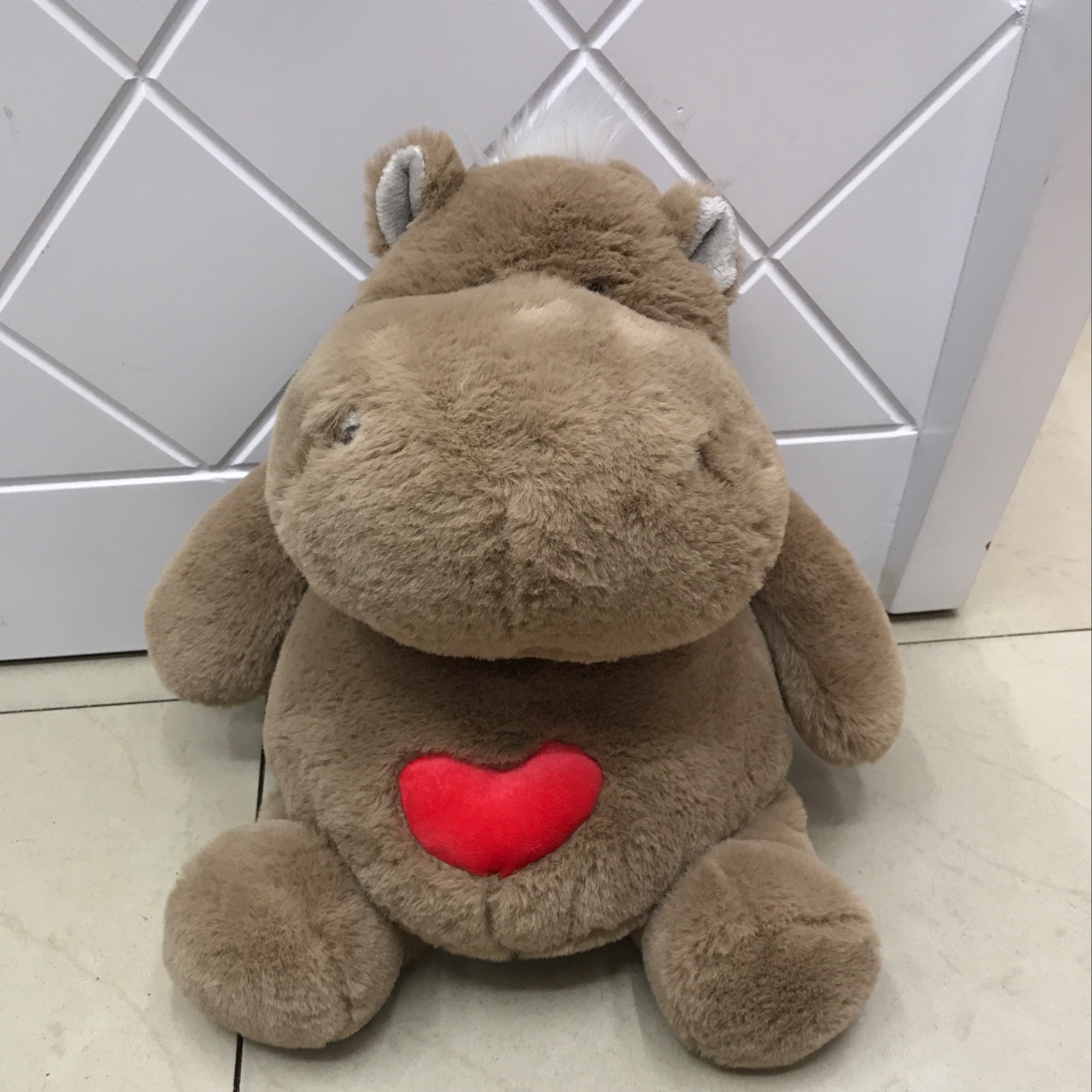 Imitation rabbit hair love hippo 3 colors optional dream plush toy manufacturers direct sales boutique doll thumbnail