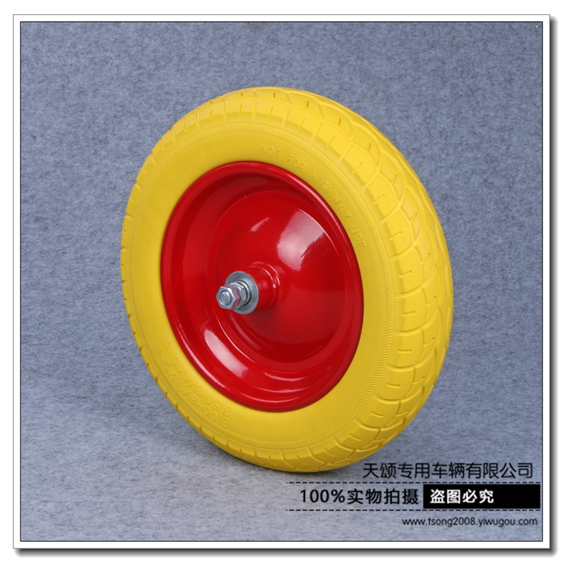 Factory direct sales of solid trolley tires, foamed wheels and non-pneumatic tires detail image 2