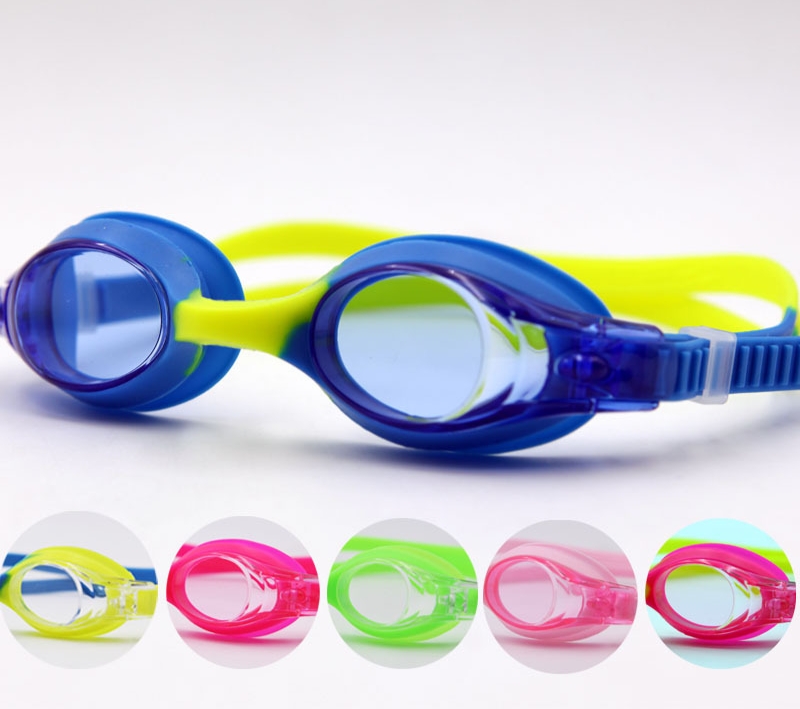 Children's goggles waterproof anti-fog silica gel swimming glasses manufacturers spot direct small mirror frame swimming glasses thumbnail
