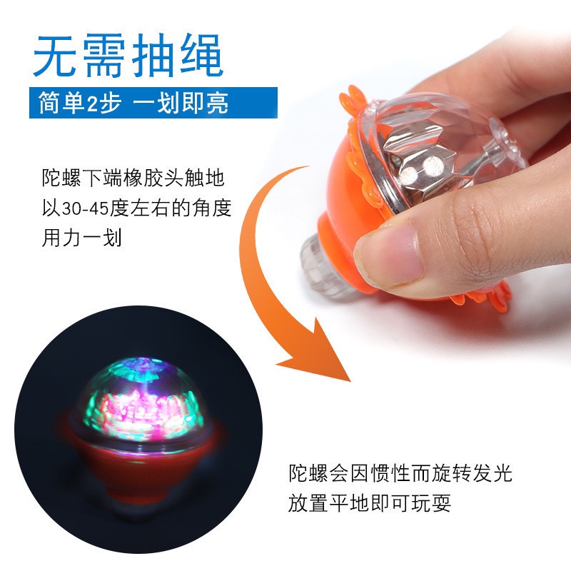新款音乐陀螺/新款音乐陀螺/新款仿古铜红白底实物图