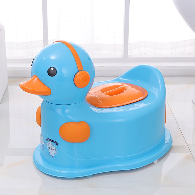 Direct sales and wholesale of children's toilets with handrails, headphones, cartoon potty bowls, urinals, sitting toilets, children's toilet bowls 8106 details Picture
