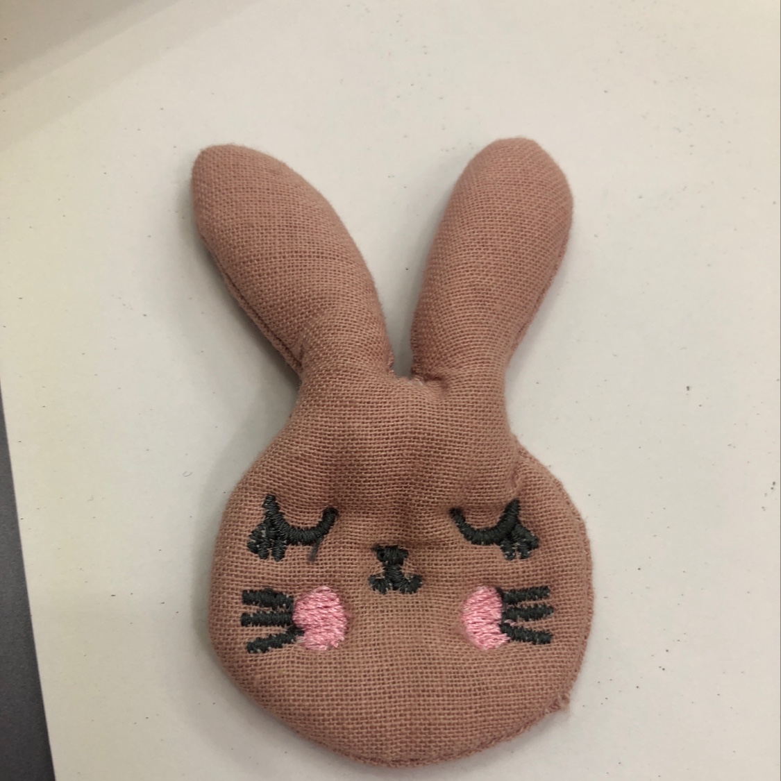 Linen flat cute rabbit -----4 colors details Picture