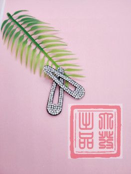Dafa produced Korean hairpin BB clip super flash drill simple full web celebrity hot style DIY street stand thumbnail