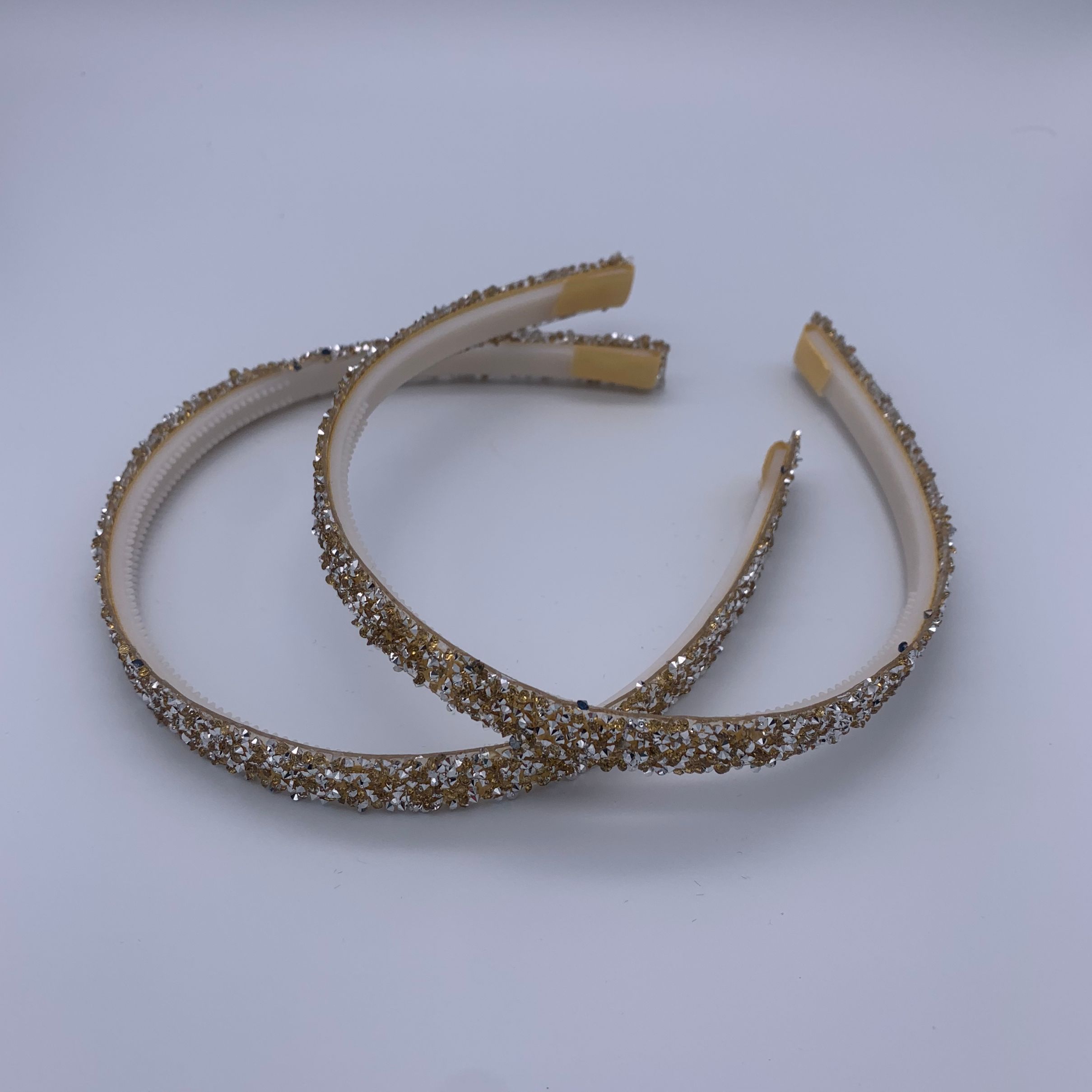 珍珠/洗脸头箍/塑面发箍白底实物图