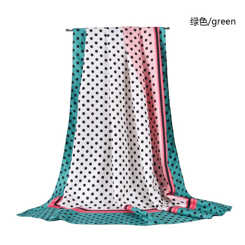 New Printed Twill Double Patch Scarf Spring And Autumn Cross-Border Supply Polyester Scarf In Stock undefined