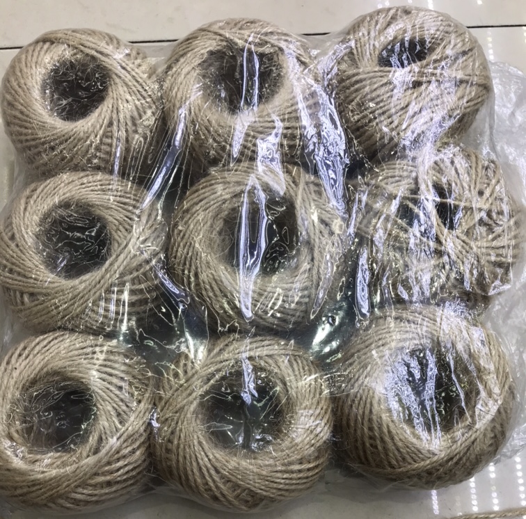 Natural rope twine ball jute  50g DIY materials flower packaging