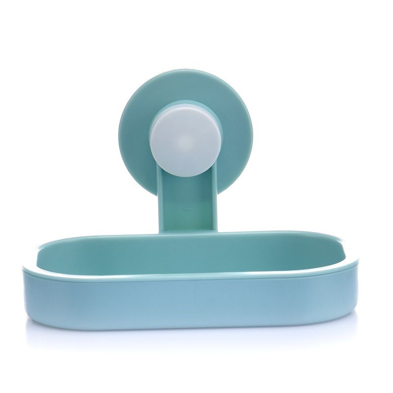 Direct-sale bathroom suction cups, soap boxes, large soap boxes, draining creative storage racks, wall-mounted bathroom soap trays for washing and rinsing Item Picture