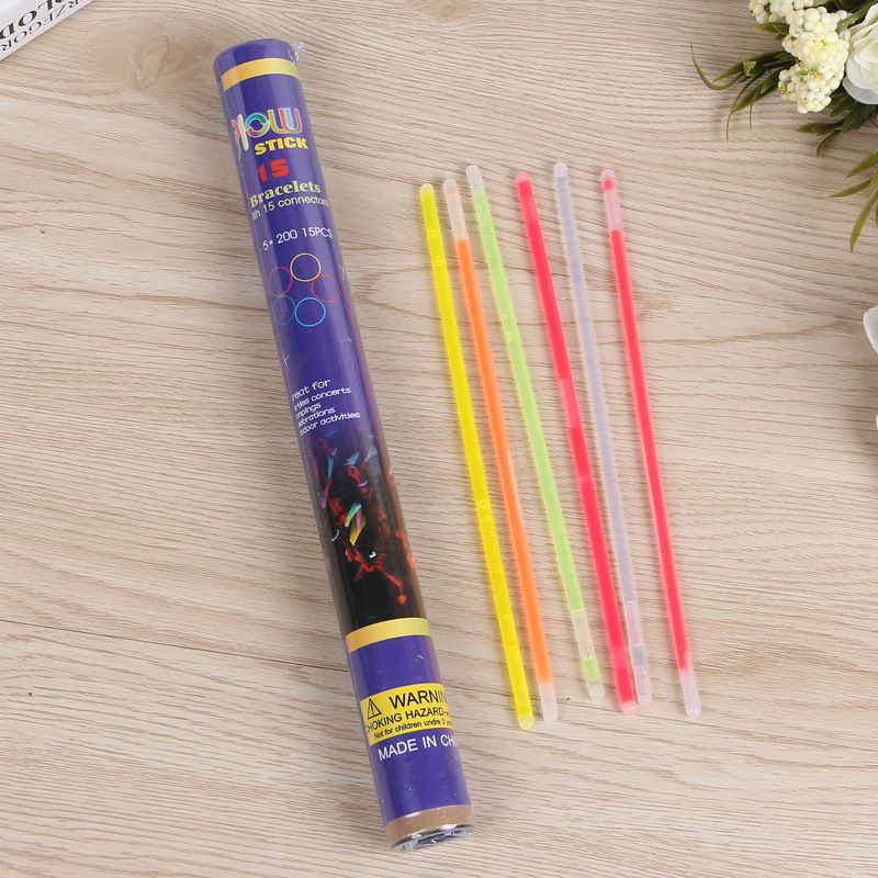 Children's Toys Night Market stalls 15 liquid glow sticks Children's Toys Set Glow Sticks