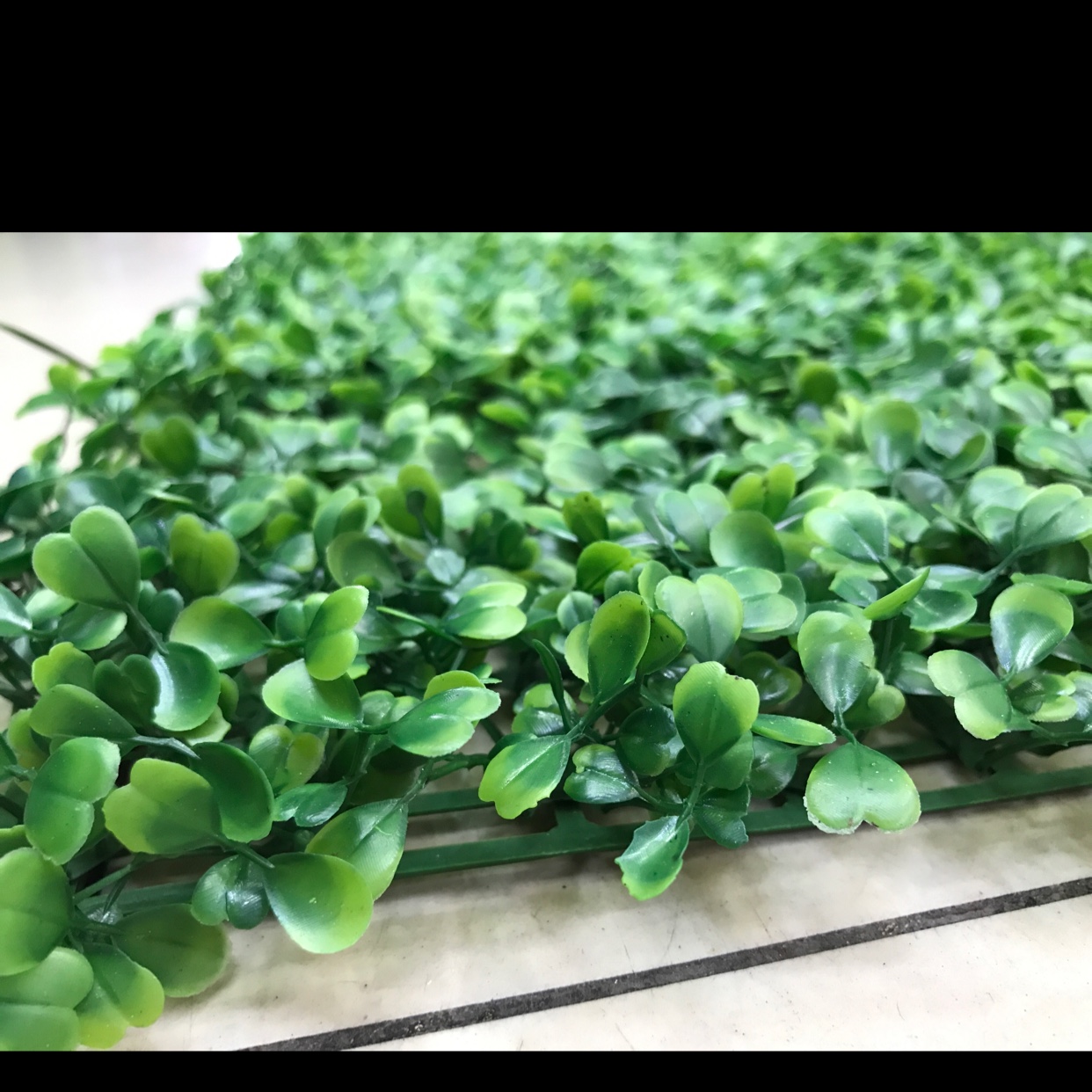 Plastic lawn, artificial lawn, landscape lawn, plant wall, green plant wall, plant wall, decorative wall, flower wall, background wall, Milan details Picture