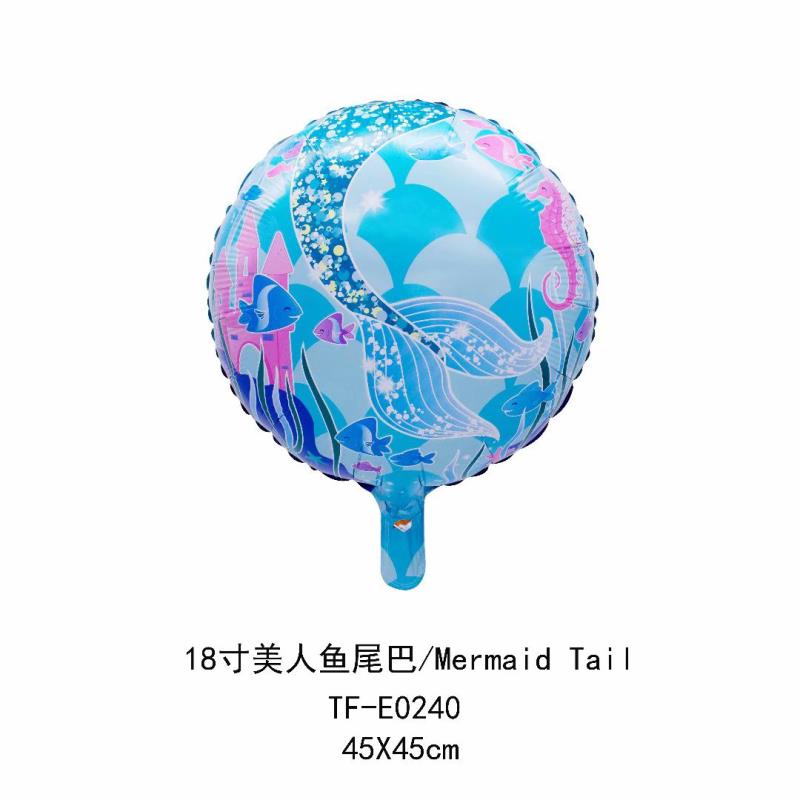Aluminum Film Ball 18 Inch Round Ball Balloon Party Supplies Manufacturers Wholesale