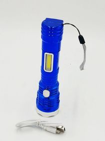 Long root FLASHLIGHT LS-128 lithium battery rechargeable flashlight